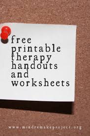 50 free mental health worksheets handouts mind remake project