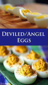 Deviled Eggs Recipe Hard Boiled Eggs Facts Techniques Butter N Thyme Kitchen Recipe Deviled Eggs Recipe Deviled Eggs Angel Eggs Recipe