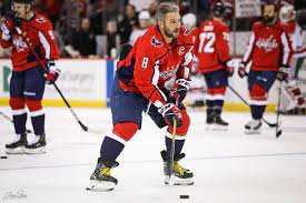 Alex Ovechkin Took A Stick To The Face And Put Three Pucks In The Net For A Hat Trick To Lead The Washington Capit Alex Ovechkin Nhl Season Washington Capitals