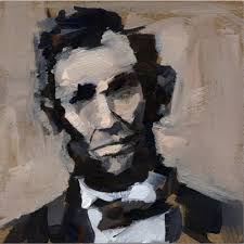 LISA DARIA'S PAINTING A DAY PROJECT: #649 Front and (Off) Center & LAL