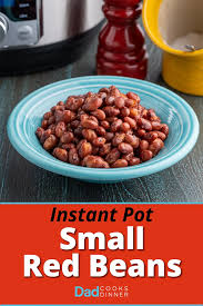 Instant Pot Small Red Beans Domingo Rojo Beans Recipe Small Red Beans Red Beans Recipe How To Cook Beans