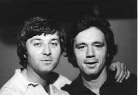 Left to right, Randy Arneson and Kevin Sylvers backstage in 1976 during a  90-day engagement at 'Valley Fair Amusement Park' while performing our  'Beatles Tribute'. 💖 Here's a song from a rehearsal...