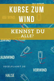 Kurse Zum Wind Mit Bildern Segeln Lernen Segeln Wind