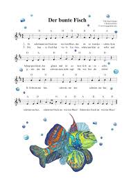 Der Bunte Fisch Ein Lied Fur Sommerfeste Und Fischethemen Kindergarten Lieder Lieder Lied