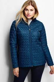 Women S Plus Size Packable Primaloft Jacket From Lands End Jackets Women My Style