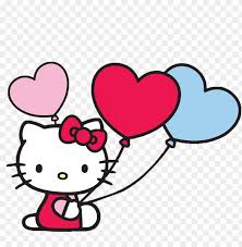Hello Kitty With Balloons Png Image With Transparent Background Toppng Svg vector image perfect for shirts, mugs, prints, diy, decals, clipart, sticker. toppng