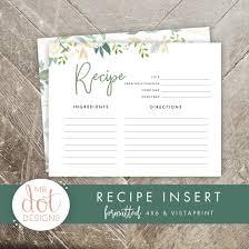 Flat Recipe Cards Bridal Shower Recipe Card And Print Etsy Bridal Shower Recipes Cards Bridal Shower Invitations Free Bridal Shower Invitations