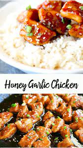 Honey Garlic Chicken Chickenrecipes Easy Chicken Recipes Chicken Recipes Garlic Chicken Recipes