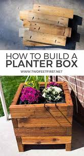 Whether you fill them with vegetables, flowers, or herbs, you'll enjoy the convenience of. Build A Square Planter Box From Cedar Twofeetfirst Diy Wood Planters Square Planter Boxes Planter Boxes