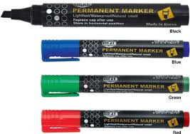 Fis Permanent Markers Broad Permanent Markers Flip