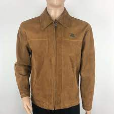 Ae Di Milano Emporio Collezione Mens Brown Full Zip Suede Leather Jacket Sz S Aedimilano Jacket Mens Coats Brown Suede Jacket Mens Tops