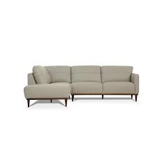 Shop with afterpay on eligible items. Acme Furnitureacme Furniture Tampa Modern Pearl Gray Leather Sectional 54990 Dailymail