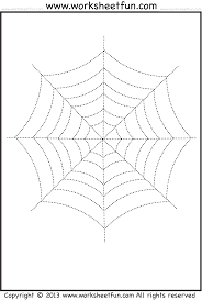 Halloween Tracing And Coloring Sheets Halloween Worksheets Halloween Worksheets Free Halloween Preschool