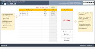 Sports Arbitrage Calculator Excel Template To Calculate