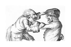 Old Men Fighting Giclee Print Tim Bobbin Allposters Com A wide variety of drawing fighting options are available to you, such as supply type, material, and sportswear type. old men fighting