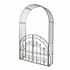 Rosenbogen Juina Grau Metall Mit Flugeltor Rankgitter Und Rosenbogen Blumen Pflanzen Garten Roller Mobelh Rosenbogen Rankgitter Rosenbogen Holz