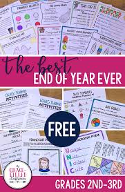 Crafts for third grade and up. Free End Of The Year Activities For 2nd And 3rd Grade Teachers Keep You Students Engaged And Learn 2nd Grade Activities School Activities 3rd Grade Activities