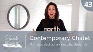 See more ideas about sarah richardson design, sarah richardson, design. Design Life Contemporary Chalet Principal Bedroom Ensuite Guest Bath Ep 43 Youtube