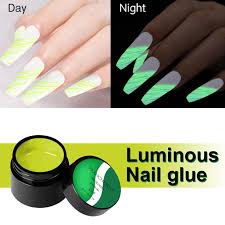 Make your own batch of glow in the dark nail polish for the next party or event. 6pcs 48ml Glow In The Dark Nail Polish Luminous Gel Set Diy Polish Uv Nail Art Kit For Halloween Walmart Com Walmart Com
