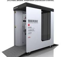 Intelligent Mobile Temperature Disinfection Channel