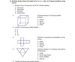 Soal matematika kelas 10 semester 1 dan jawabannya tentang nilai mutlak. Soal Uas Matematika Kelas 5 Semester 1 Dan Kunci Jawabannya