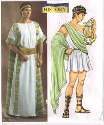 Sewing Pattern Mens Ancient Roman Greek Tunic Toga Robe Butterick 4573 Halloween Costume Size S M L Chest 34 36 38 40 42 44 Greek Costume Ancient Greek Clothing Ancient Greek Costumes