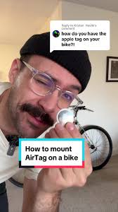 How to Hide and Secure Your Bike Using Apple AirTag