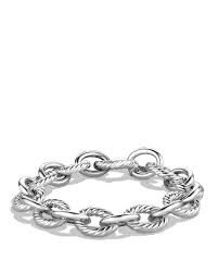 Apply the diluted dish detergent to the clean cotton cloth or gentle toothbrush. David Yurman Large Oval Link Bracelet Bloomingdale S