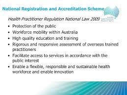 The most common procedures in the country for handling i. The National Registration And Accreditation Scheme And What It Means For The Health Workforce Martin Fletcher Chief Executive Officer Ppt Download