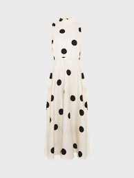 Hobbs vintage Women s Polka Dot