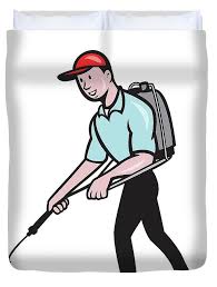 It was written by darin morgan, and directed by kim manners. Pest Control Exterminator Spraying Cartoon Duvet Cover For Sale By Aloysius Patrimonio