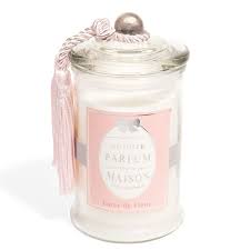 Bougie En Verre Parfum Fleur Blanche H15 Bougie En Verre Bougie Bougie Maison Du Monde