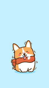手机桌面 必收藏 60 款可爱简约风的 wallpaper 适合小清新的你 corgi wallpaper cute wallpapers cute cartoon wallpapers