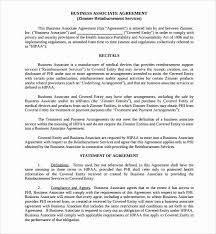 Business Associate Agreement Template Lovely Sample Business Associate Agreement 10 Free Documents Templates Simple Web Design Web Design Contract