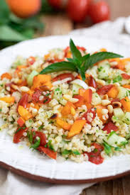 Tabouleh Mit Marillen Sweets Lifestyle Rezept Lebensmittel Fur Gesunde Haut Lebensmittel Essen Vegetarisches Essen