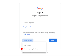 Enregistrer son compte google (gmail) permet non seulement d'accéder au play store, mais aussi de synchroniser ses contacts, agendas, et données. Comment Creer Et Verifier Votre Compte Google My Business Marketing D 39 Affaire
