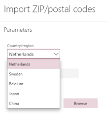 Import County City And Zip Postal Code In D365 Microsoft Dynamics Ax Forum Community Forum