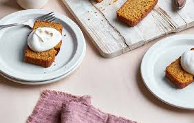 Honeynut Squash Cake with Cinnamon Whipped Cream