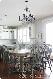 Tap smoothly around the base edges of the seat insert with the help of a rubber mallet in order to free the seat from the chair. Kitchen Table And Chairs Makeover 320 Sycamore