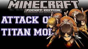 The objective of the game is to survive and kill as many titans as possible and collect money to buy equipment and characters. Attack On Titan Mod For Minecraft Pe Ios Android Download