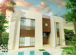نموذج فيلا ليلي غرفة نوم رئيسية مع حمام أربع غرف نوم مع حمام House Styles House Design Architecture