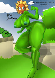 Rule34 - If it exists, there is porn of it  peashooter, sunflower (pvz)   3504347