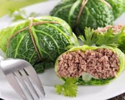 Recette De Chou Vert Farci A La Viande Hachee Maigre Recette Chou Vert Farci Recette Chou Vert Recette Chou