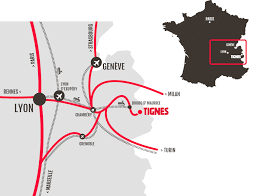 Plusieurs grandes villes suisses sont facilement desservies par tgv lyria, en quelques heures depuis paris. Acces Et Itineraire Tignes Comment Venir A La Station De Ski