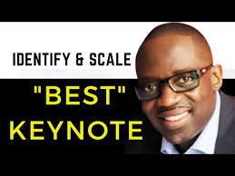 Keynote speaking, Andrew E. Guy