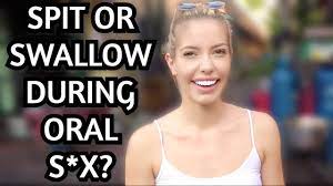 Asking Hot Girls: SPIT or SWALLOW? - YouTube