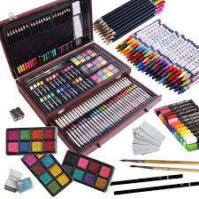 Shop 143 Piece Deluxe Art Set Artist Drawing At Artsy Sister Art Kits For Kids Art Sets For Kids Art Kit