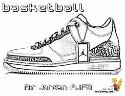 There are certainly a lot of those activities online. Coloring Pages Kids Jordan Shoe Coloring Sheet