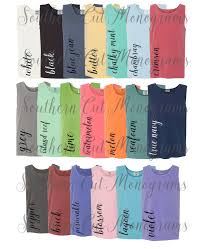 44 Unique Shirt Color Chart