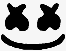 Battle royale) drawing tutorial | draw it, too! Marshmello Marshmello Face Mask Transparent Png 1200x1200 Free Download On Nicepng